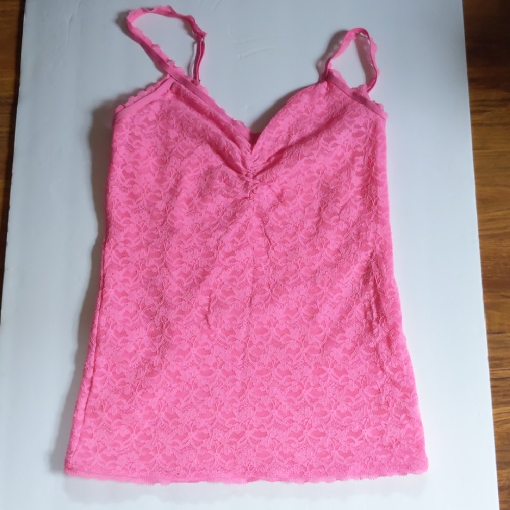 aerie hot pink tank top